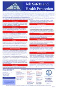 VA Job Safety and Health Protection Poster