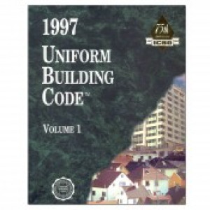 Uniform Building Code, Vol 1, 1997 Edition