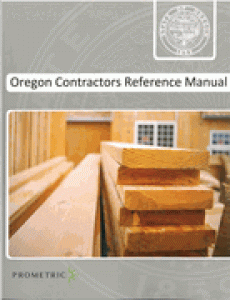 Oregon Contractor's Reference Manual, 10th Edition