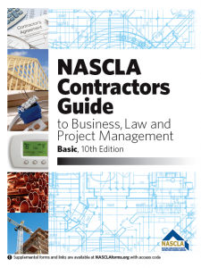 NASCLA Contractors Guide to Business, Law and Project Management, Basic 10th Edition