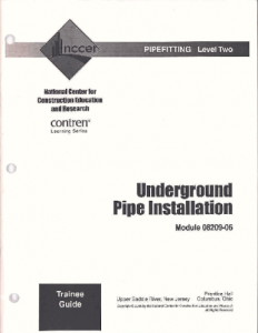 Underground Pipe Installation