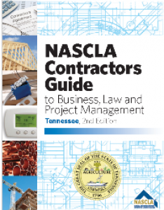 NASCLA Contractors Guide to Business, Law and Project Management, Tennessee 2nd Edition