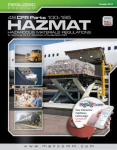 HAZMAT 49 CFR Part 100-185 October 2014 Edition