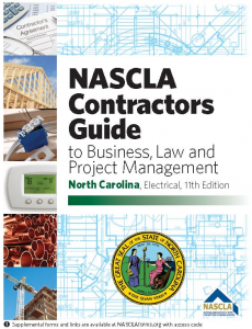 NASCLA Contractors Guide to Business, Law and Project Management, North Carolina Electrical 11th Edition