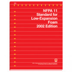 NFPA 11: Standard For Low, Medium And High Expansion Foam 2002
