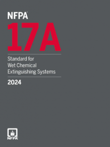 NFPA 17A: Standard for Wet Chemical Extinguishing Systems 2024